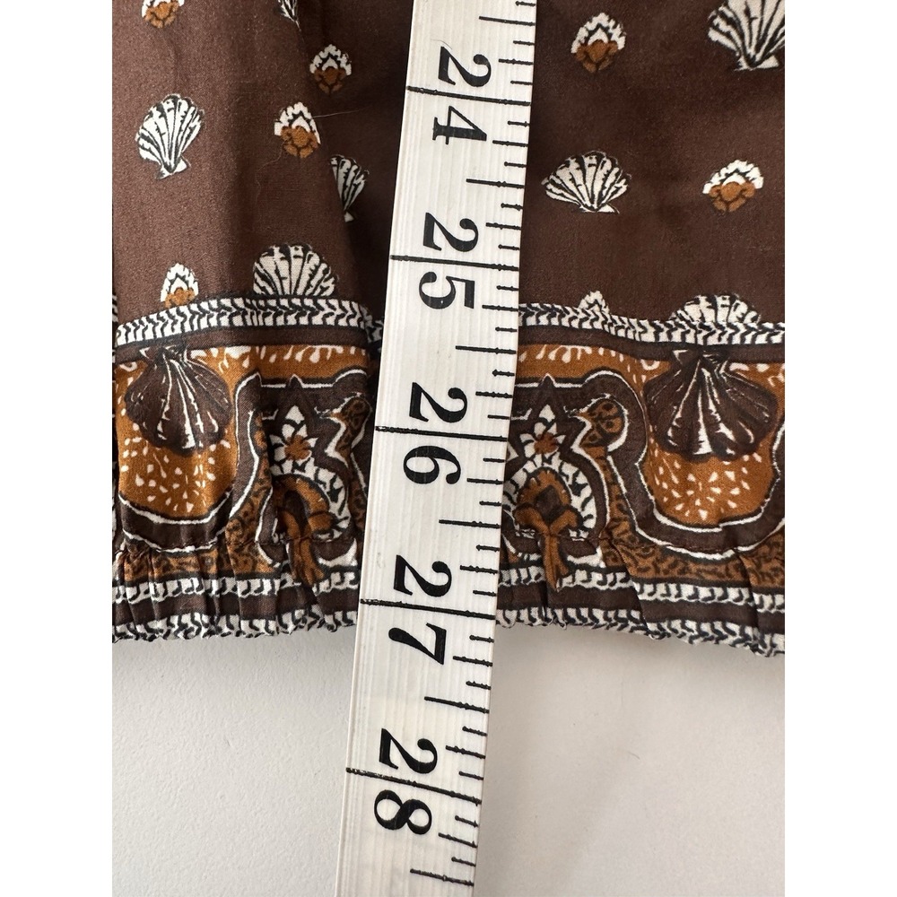 Doen Yarrow Pants Womens XS 100% Organic Cotton Boho Luxury Elastic waist - Picture 8 of 11